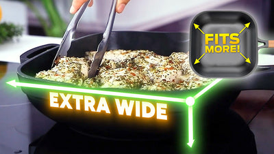 Extra Wide & Spacious Design!