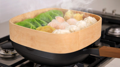 Authentic Bamboo Steamer – Bring the Flavours of Asia Home!