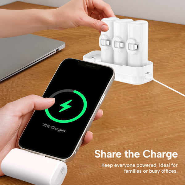 Shareable portable chargers for everyone
