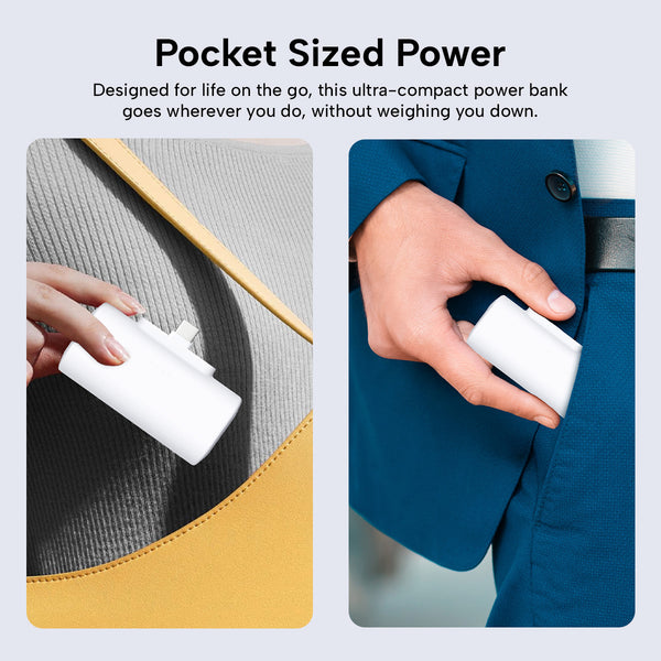 Pocket-sized portable power bank