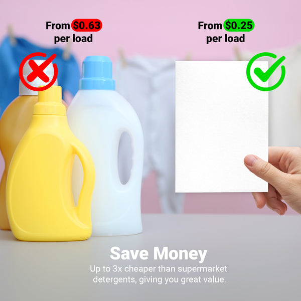 Kleva® Stain Lifting Laundry Detergent Sheets