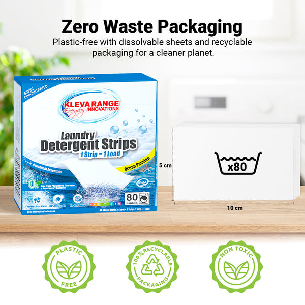 Kleva® Stain Lifting Laundry Detergent Sheets