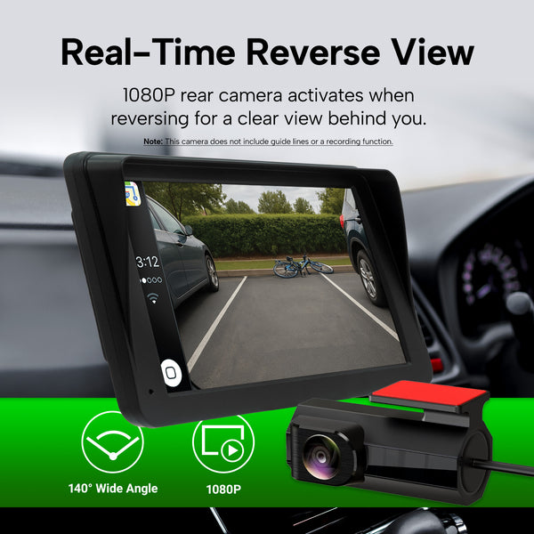7" HD Touch Portable Kleva SmartPlay + FREE Rear Camera & Audiopods