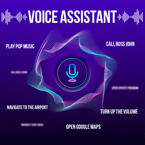 SmartPlay comes with a voice assistant for easy commands.