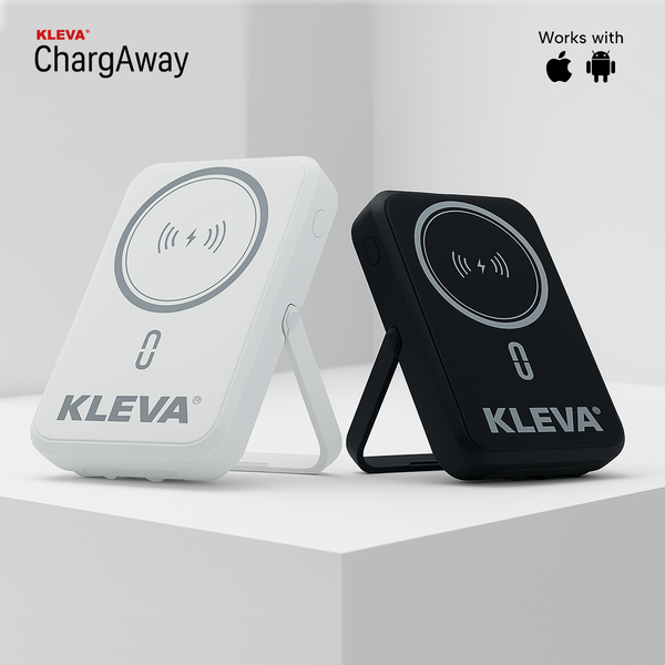 ChargAway 5-in-1 Compact Wireless Power Bank 10000mAh Fast Charge all devices in 30 minutes