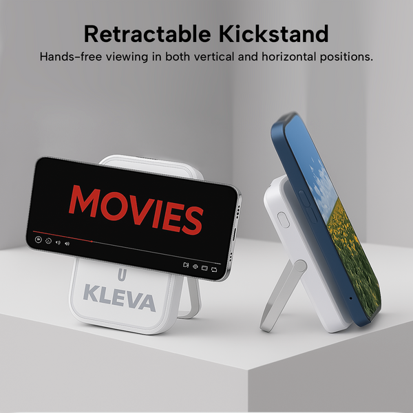 ChargAway 5-in-1 Compact Wireless Power Bank 10000mAh Fast Charge all devices in 30 minutes