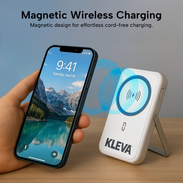 ChargAway 5-in-1 Compact Wireless Power Bank 10000mAh Fast Charge all devices in 30 minutes