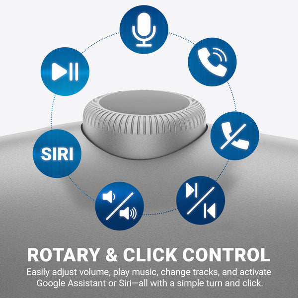 Kleva True Wireless Noise Cancelling Headphones Up to 23 Hours Battery Life