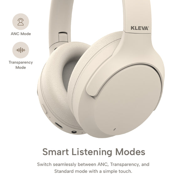 Kleva® AudioUltra Noise Cancelling Wireless Bluetooth Headphones