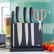 Double-sided Magnetic Knife Block Holds & Displays All your Knives Safely & Securely! Kitchen Knives Kleva Range - Everyday Innovations