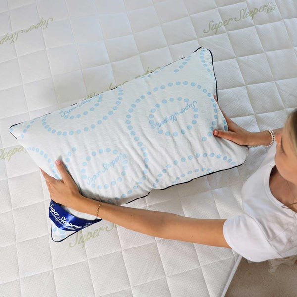 Super Sleeper Pro Adjustable Pillow With Cooling Technology - TV Double Offer! Pillow Kleva Range - Everyday Innovations