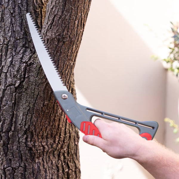 Foldable Pruning Saw - Tough High Carbon Steel Blade with Triple Bevel Teeth Garden & Outdoor Kleva Range - Everyday Innovations