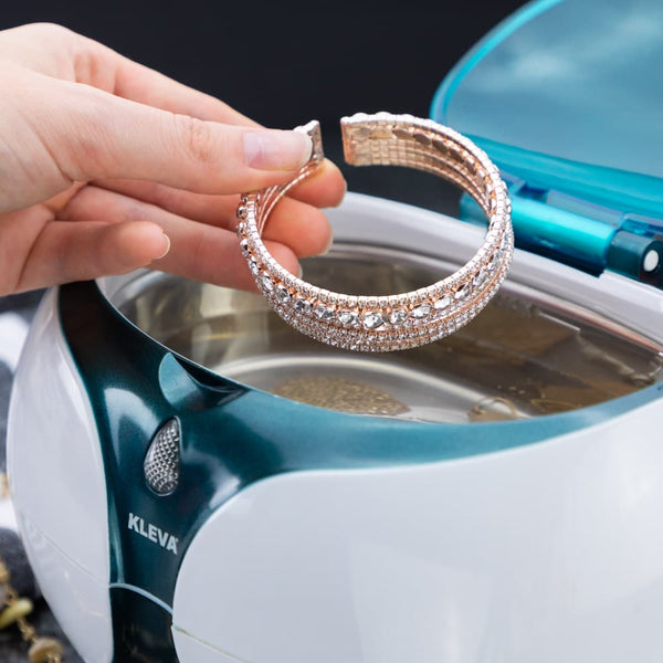 Kleva Sonic Quick Clean™️ Ultrasonic Jewellery Cleaner + FREE Jewellery Polishing Cloth Cleaning Kleva Range - Everyday Innovations