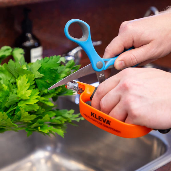 Universal Sharpening Tool - For Knives, Scissors and Garden Shears gardening and outdoor Kleva Range - Everyday Innovations