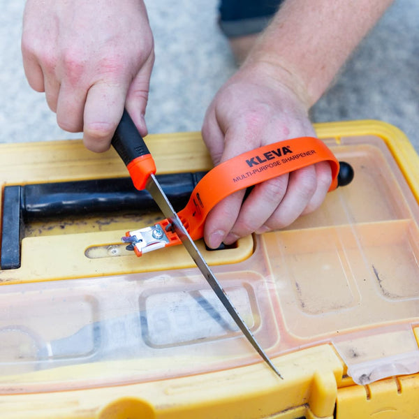 Universal Sharpening Tool - For Knives, Scissors and Garden Shears gardening and outdoor Kleva Range - Everyday Innovations