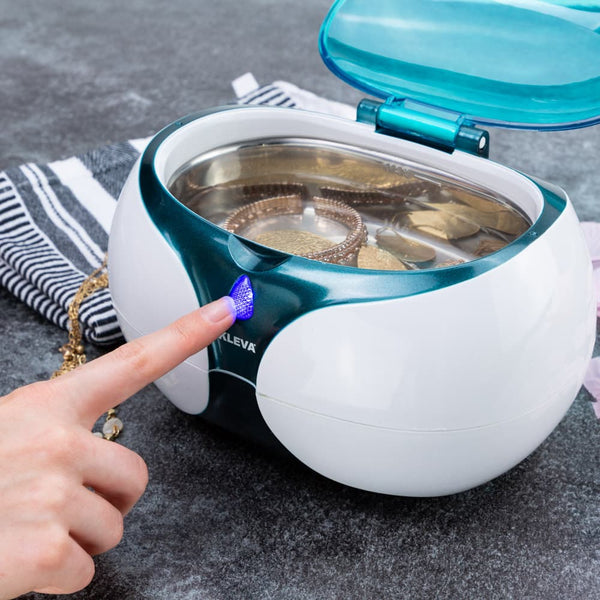Kleva Sonic Quick Clean™️ Ultrasonic Jewellery Cleaner + FREE Jewellery Polishing Cloth Cleaning Kleva Range - Everyday Innovations