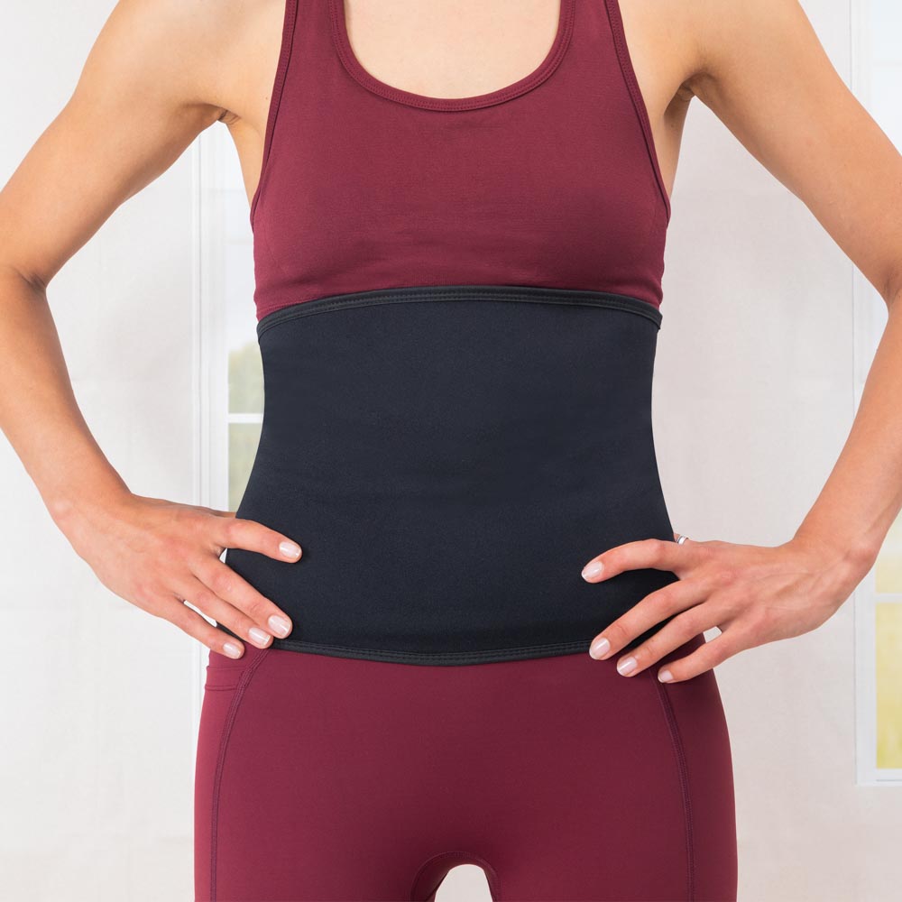 Slim & Shape Waist Belt - Thermo Body Shaper with Hot Slimming Compres