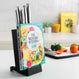 Klevarange - KlevaCut® Master Series Complete Essentials 3pc Knife Set with Universal Block & Sharpener Pro