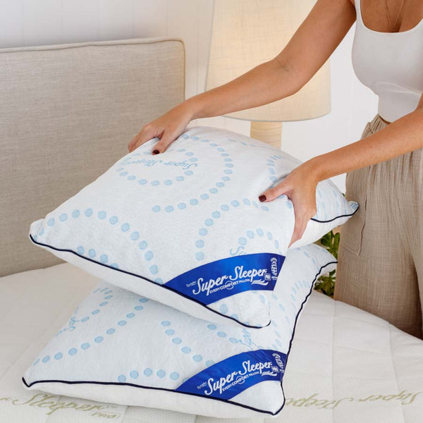 Super Sleeper Pro Adjustable Pillow With Cooling Technology - TV Double Offer! Pillow Kleva Range - Everyday Innovations