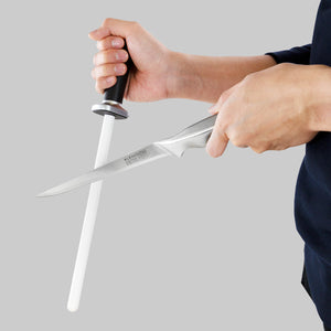 Get An Ultra Sharp, Smooth Knife Edge With Kleva Ceramic Sharpening Rod knife sharpener Kleva Range - It's Kleva, It's Simple, It Works   