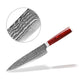 Professional 67 Layer Damascus Steel 4pc Chef Knife Set Beautiful Bamboo Case Kitchen Knives Kleva Range