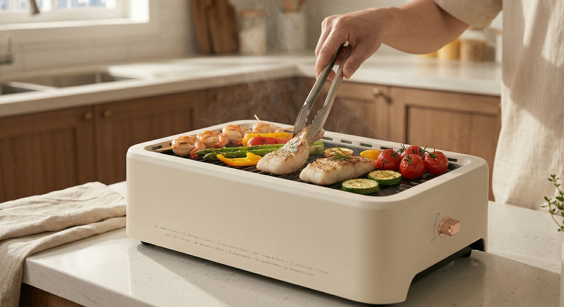 5 Benefits of Smokeless Grilling for Healthy, Fat-Reduced Meals