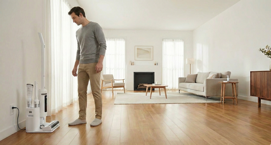 Daily Cleaning Routine with the Krapof Stick Vacuum