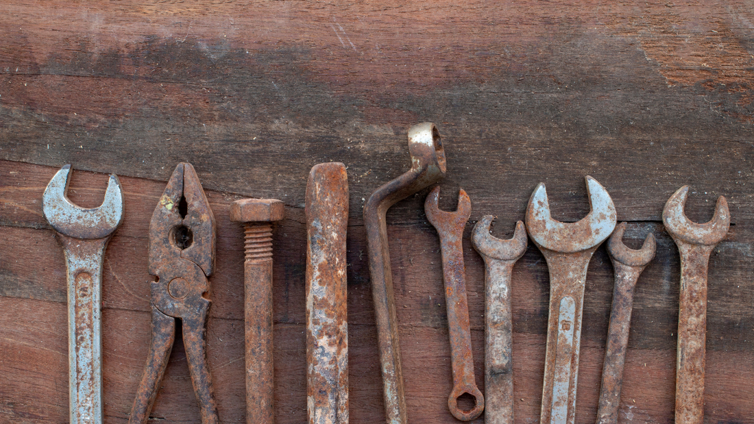 How To Clean Rusty Tools