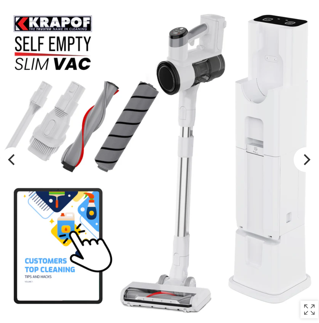 Why I LOVE My Krapof Self-Emptying Vac (And Why You Need One Too!)