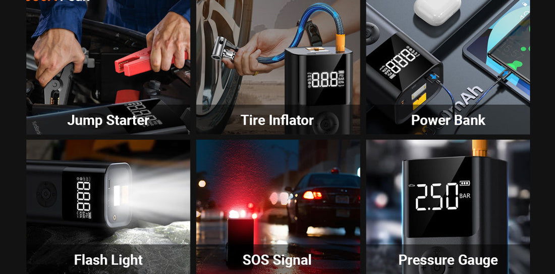 My Unexpected Adventure with the Kleva 6-in-1 Car Jump Starter: A Lifesaver on Four Wheels