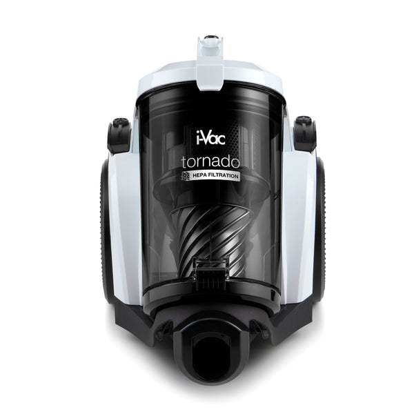 i-Vac Tornado Bagless Vacuum Cleaner - Corded Canister Vacuum
