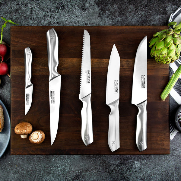 5 Piece Professional KlevaCut® Master Series - BONUS Knife Satchel