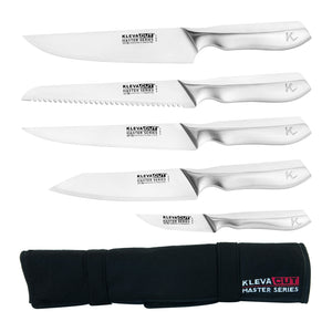 5 Piece Professional KlevaCut® Master Series - BONUS Knife Satchel