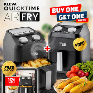 QuickTime AirFry™️ The Powerful Compact Air Fryer Buy 1 Get 1 FREE + Free E-Book