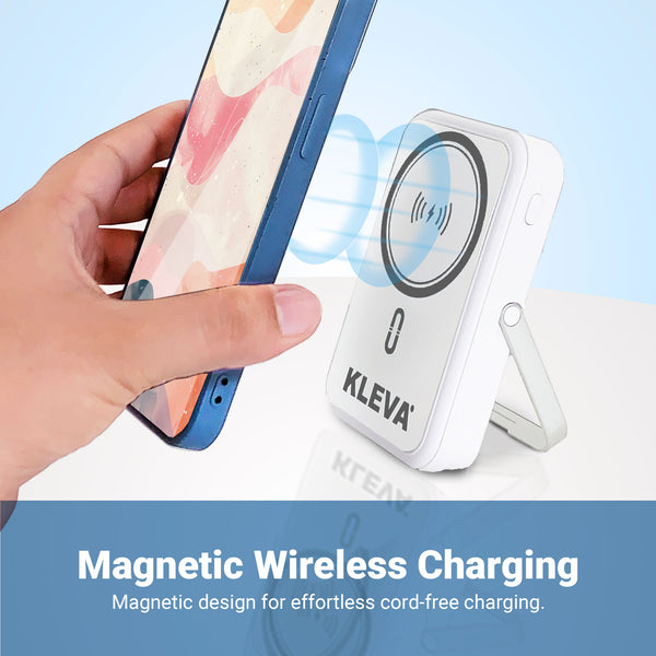 ChargAway 5-in-1 Compact Wireless Power Bank 10000mAh Fast Charge all devices in 30 minutes