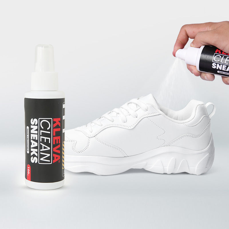 Make old shoes look new! Kleva Clean Sneaks Automatic Shoe Cleaner – Kleva  Range - Everyday Innovations