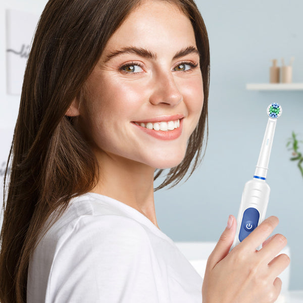 Kleva SonicClean Rechargeable Electric toothbrush with 4 Brush Heads