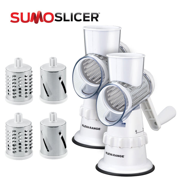 Sumo Slicer® TV Double Offer - Slice, Grate & Shred in Seconds + BONUS GIFTS! TV Offer Kleva Range   