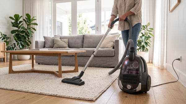Sauber Smart Bagless Vacuum Cleaner - Corded Canister Vac