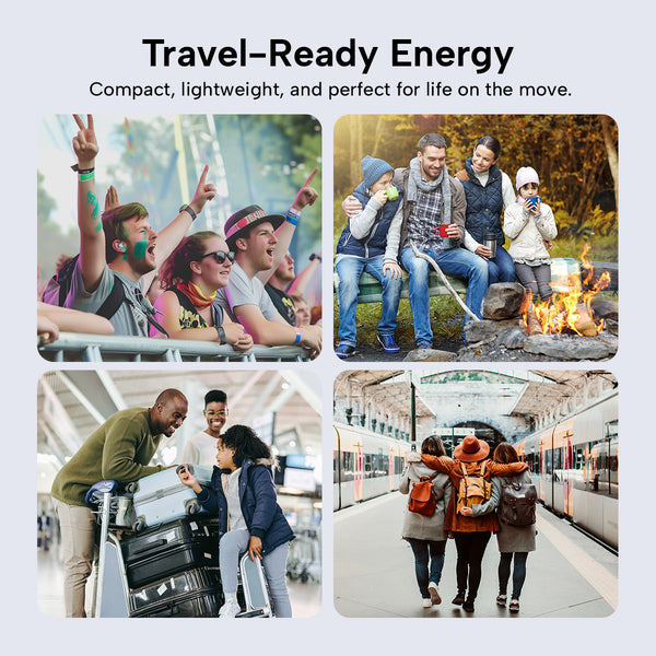 Travel-ready portable power banks