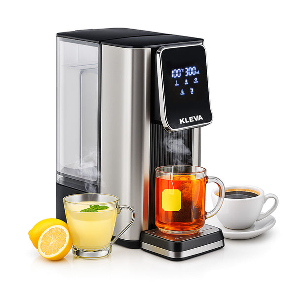 KLEVA® Instant Hot Water Dispenser Deluxe – Smart Touch Temp & Volume Control, In Under 10 Seconds
