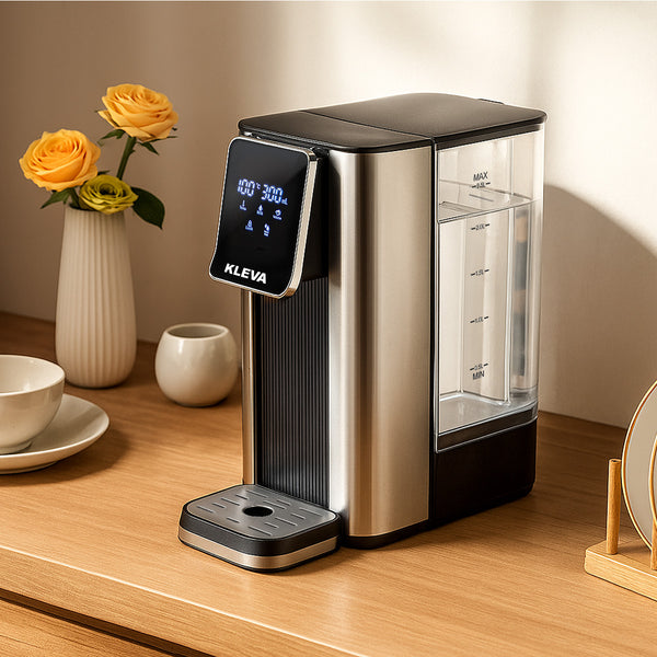 KLEVA® Instant Hot Water Dispenser Deluxe – Smart Touch Temp & Volume Control, In Under 10 Seconds