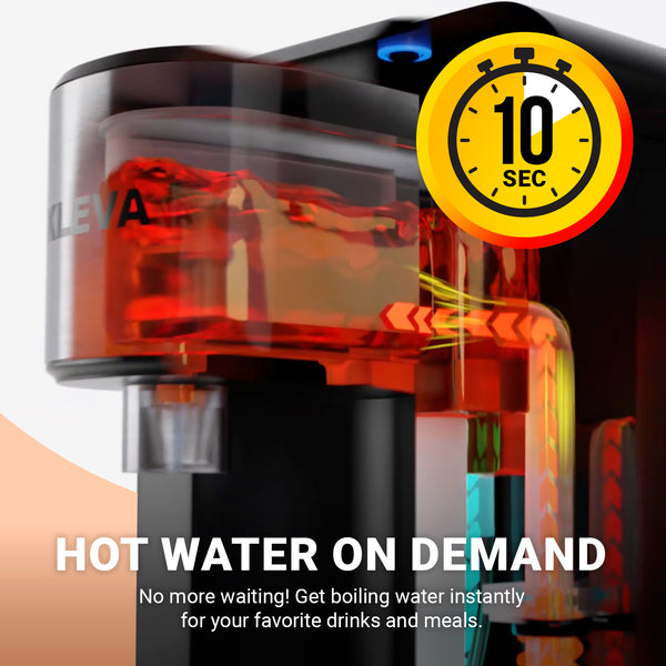 Kleva® Instant Hot Water Dispenser in Under 10 Seconds!