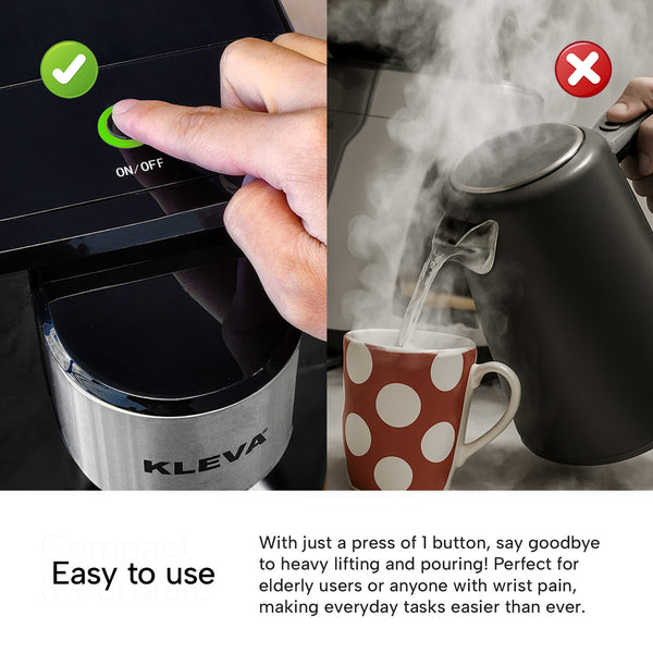 Kleva® Instant Hot Water Dispenser in Under 10 Seconds!