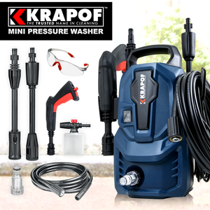 KRAPOF® Mini Electric Pressure Washer - Suitable for any Household or Apartment