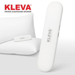KLEVA® Private SleepSound Speaker – Soothing Pillow Audio Without Earbuds