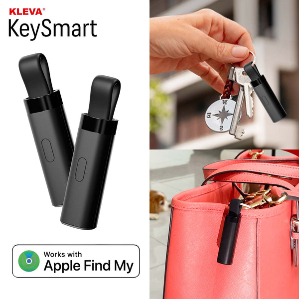 Kleva® KeySmart Bluetooth Air Tracker Tag + FREE TSA Lock - Never Lose Your Keys or Bags Again