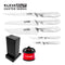 KlevaCut® Master Series Grand Chef 5pc Knife Set with Universal Block & Original Sharpener