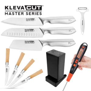 KlevaCut® Professional Chef 3pc Knife Set + $130 FREE Gifts + Lifetime Guarantee!