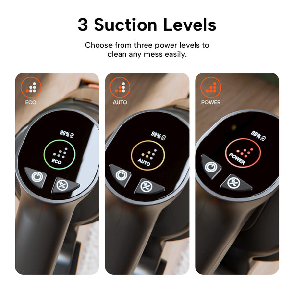 KRAPOF® Auto Clean Power Q3 Stick Vacuum with Self-Emptying System